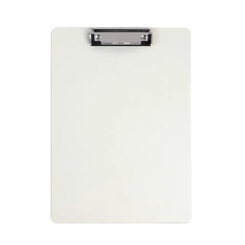Klemmbrettmappe Menühalter, verdickt, rechteckig, wasserdicht, A4-Aktenordner, Papier, Klemmbrett, Schreibblock(Ivory) von WEOKDFHA
