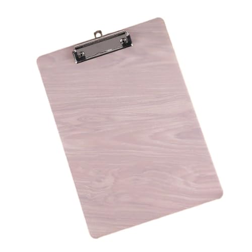 Klemmbrettmappe Mit Low-Profile-Gold-Clip, A4-Schreibtafel, Schreibtafel, Schreibblattblock, A4-Papier-Organizer, Dokumentenordner, durchscheinend(Transparent) von WEOKDFHA