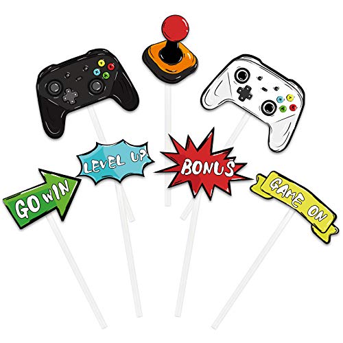 WERNNSAI Aquarell Video Spiel Party Cupcake Toppers - 35 Stück Spiel Partyzubehör für Jungen Kinder Geburtstag Party Cupcake Toppers Picks Kuchen Dekorationen WERNNSAI Aquarell Video Spiel Party Cupcake Toppers - 35 Stück Spiel Partyzubehör für Jungen Kinder Geburtstag Party Cupcake Toppers Picks Kuchen Dekorationen von WERNNSAI