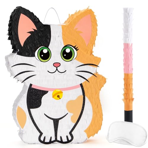 Katzen-Piñata – Katzen-Mottoparty-Dekorationen von WERNNSAI