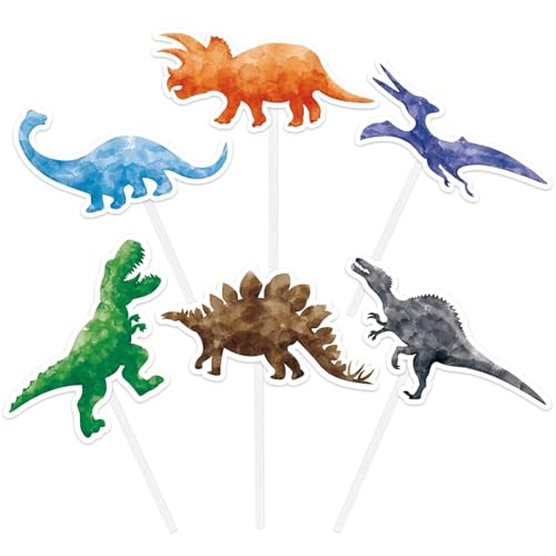 WERNNSAI Dinosaurier Party Cupcake Toppers - 36 Stücke Dino Geburtstagsparty Kuchen Deko Kinder Jungen Dinosaurier Tortendeko Cupcake Toppers Picks Dino Party Dekorationen Kuchen Dekoration Zubehör WERNNSAI Dinosaurier Party Cupcake Toppers - 36 Stücke Dino Geburtstagsparty Kuchen Deko Kinder Jungen Dinosaurier Tortendeko Cupcake Toppers Picks Dino Party Dekorationen Kuchen Dekoration Zubehör von WERNNSAI
