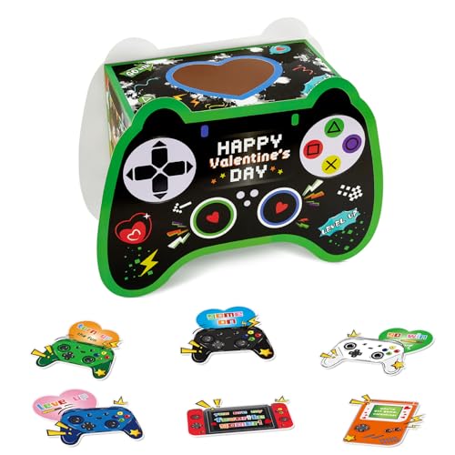 WERNNSAI Valentinstagskarten, Geschenkbox für Kinder, Videospiel, Valentinstagskarten für Jungen, Mädchen, Kinder, Schule, Klassenzimmer, Valentinstag, Grußkarten, Klassenzimmer, Valentinstagszubehör, WERNNSAI Valentinstagskarten, Geschenkbox für Kinder, Videospiel, Valentinstagskarten für Jungen, Mädchen, Kinder, Schule, Klassenzimmer, Valentinstag, Grußkarten, Klassenzimmer, Valentinstagszubehör, von WERNNSAI