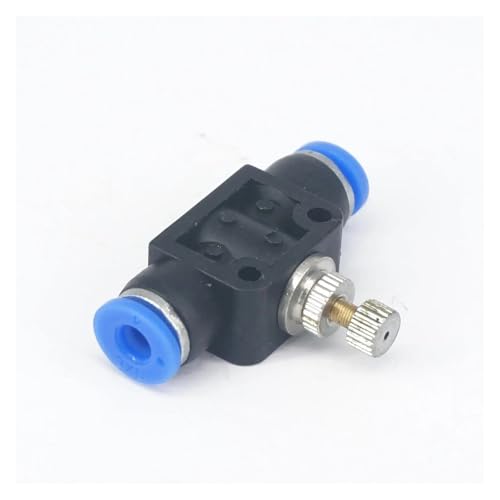 WERQKJXCZ Fit Tube O/D 4mm Pneumatic Push In Flow Speed Control Valve Union Quick Release Air Fitting Push 0.8 Mpa WERQKJXCZ Fit Tube O/D 4mm Pneumatic Push In Flow Speed Control Valve Union Quick Release Air Fitting Push 0.8 Mpa von WERQKJXCZ