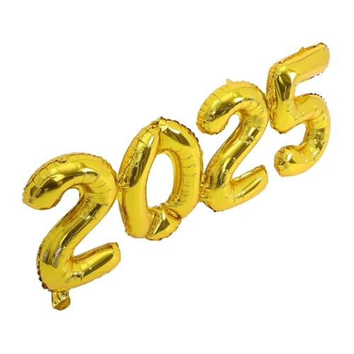 WESIEVYA 1 Set 2025 2025 Ballon 2025 Neujahrsballons 2025 Neujahrsparty Zubehör Ballons Für Abschlussfeier Aluminiumfolienballons Partyballons Neujahrsdekore Dekorative Ballons WESIEVYA 1 Set 2025 2025 Ballon 2025 Neujahrsballons 2025 Neujahrsparty Zubehör Ballons Für Abschlussfeier Aluminiumfolienballons Partyballons Neujahrsdekore Dekorative Ballons von WESIEVYA