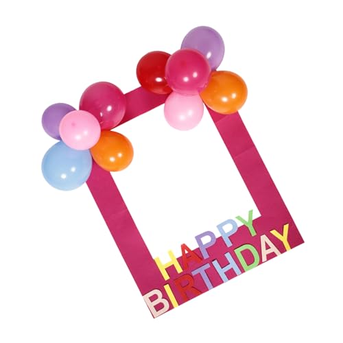 WESIEVYA 1 Set Geburtstags Fotorahmen Requisiten, Geburtstagsbanner, Luftballons Für Den Bogen, Halloween Luftballons Für Tiere, Bogenständer, Lange Luftballons Zum Binden Des Bogens WESIEVYA 1 Set Geburtstags Fotorahmen Requisiten, Geburtstagsbanner, Luftballons Für Den Bogen, Halloween Luftballons Für Tiere, Bogenständer, Lange Luftballons Zum Binden Des Bogens von WESIEVYA