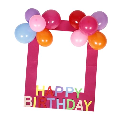 WESIEVYA Elegantes „Happy Birthday“-Foto-hintergrundbild für Partygeschenke für Jungen und Mädchen Geburtstagsdekoration Feier von WESIEVYA