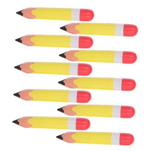 WESIEVYA 10 Stück Aufblasbare Bleistifte Für Schüler, Riesige Aufblasbare Buntstifte, Blasbleistift, Bleistift Dekore, Party Zubehör, Aufblasbare Dekorationen, Aufblasbare Party, Schul WESIEVYA 10 Stück Aufblasbare Bleistifte Für Schüler, Riesige Aufblasbare Buntstifte, Blasbleistift, Bleistift Dekore, Party Zubehör, Aufblasbare Dekorationen, Aufblasbare Party, Schul von WESIEVYA