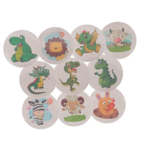 WESIEVYA 10stücke Teiliges Cartoon Potty Training Sticker Für Junge Mädchen Temperatur-Sensitive Wasserfeste Aufkleber Für Einfaches Toilettentraining Wiederverwendbar Und Leicht Zu von WESIEVYA