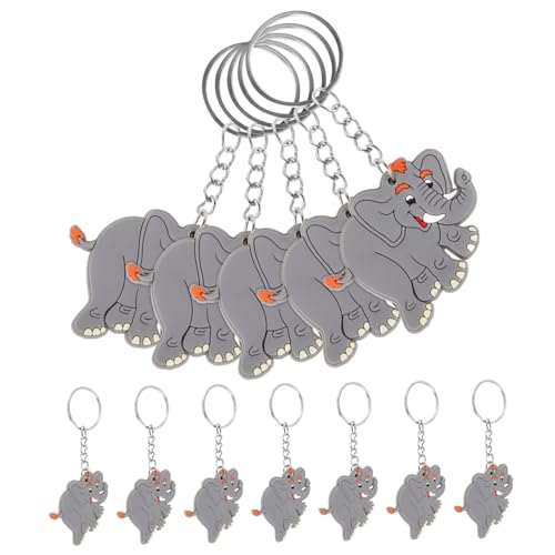 WESIEVYA 12 Stück Elefanten Schlüsselanhänger, Schlüsselanhänger Für Dekoration, Geldbörse, Schlüsselanhänger, Schlüsselhalter, Party Schlüsselanhänger, Cartoon Schlüsselring, Charm WESIEVYA 12 Stück Elefanten Schlüsselanhänger, Schlüsselanhänger Für Dekoration, Geldbörse, Schlüsselanhänger, Schlüsselhalter, Party Schlüsselanhänger, Cartoon Schlüsselring, Charm von WESIEVYA