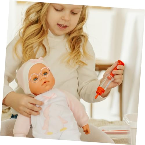 WESIEVYA 12 Stück Teiliges Mini Brillen für Puppen Metallische Rahmenlose Eyewear in Roségold Bruchsichere Dekorative Puppenaccessoires zum Ankleiden Verschiedener Puppentypen WESIEVYA 12 Stück Teiliges Mini Brillen für Puppen Metallische Rahmenlose Eyewear in Roségold Bruchsichere Dekorative Puppenaccessoires zum Ankleiden Verschiedener Puppentypen von WESIEVYA