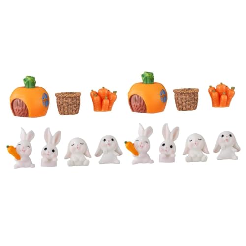 WESIEVYA 2 Sets Kuchendekoration, Hasen, Miniatur Kaninchen, Schmücken Kaninchen Ornamente, Miniatur Kaninchen Figuren, Spielzeug Hasen Figur Für Rasen Und Garten, Kleine Kaninchen WESIEVYA 2 Sets Kuchendekoration, Hasen, Miniatur Kaninchen, Schmücken Kaninchen Ornamente, Miniatur Kaninchen Figuren, Spielzeug Hasen Figur Für Rasen Und Garten, Kleine Kaninchen von WESIEVYA