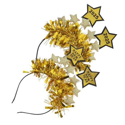 WESIEVYA Festliches Stirnband Für Neujahrsparty Wiederverwendbar Kopfschmuck Für Festival Cosplay 2 Stück WESIEVYA Festliches Stirnband Für Neujahrsparty Wiederverwendbar Kopfschmuck Für Festival Cosplay 2 Stück von WESIEVYA