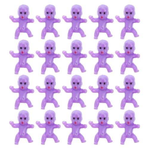 WESIEVYA 20st Mini-Babys - Plastikbabys - Party Dusche Dekorationen - Schwamm Duschkabinen - Plüschtier - Babyfiguren - Süße Minibabys - Violett WESIEVYA 20st Mini-Babys - Plastikbabys - Party Dusche Dekorationen - Schwamm Duschkabinen - Plüschtier - Babyfiguren - Süße Minibabys - Violett von WESIEVYA