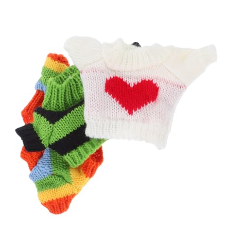 WESIEVYA 3 Stück Austauschbare Kapuzenpullover für Plüschtiere Kleidung für DIY Stofftiere für Puppen und Kuscheltiere Kreative Spielzeuge WESIEVYA 3 Stück Austauschbare Kapuzenpullover für Plüschtiere Kleidung für DIY Stofftiere für Puppen und Kuscheltiere Kreative Spielzeuge von WESIEVYA