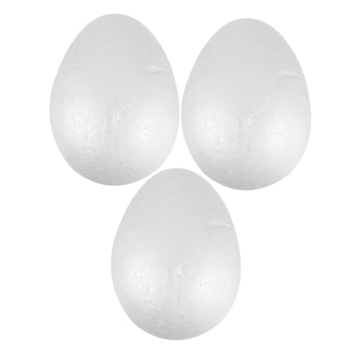WESIEVYA 3 Stück Schaum Eier, Party Eier, Spielzeug, Schaumstoffe, Künstliche Eier, Eier Dekorationen, Kreative Eier, Osterparty Dekoration, Dekorative Simulationseier, Dekorative WESIEVYA 3 Stück Schaum Eier, Party Eier, Spielzeug, Schaumstoffe, Künstliche Eier, Eier Dekorationen, Kreative Eier, Osterparty Dekoration, Dekorative Simulationseier, Dekorative von WESIEVYA
