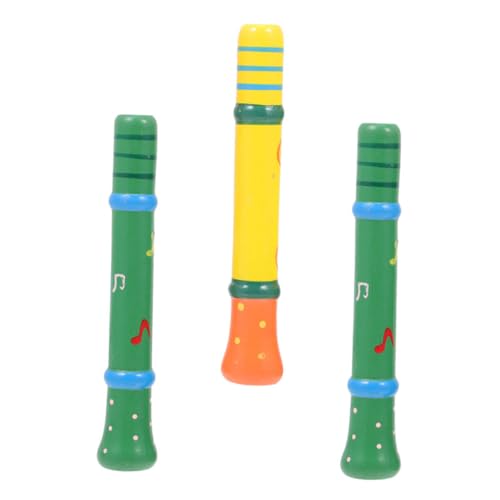 WESIEVYA 3St Spielzeug pfeifen pfeifendes Spielzeug Spielzeug Piccoloflöte kinderinstrumente kinder musikinstrumente toys lustiges Kindergeschenk Musikspielzeug für Kinder hölzern WESIEVYA 3St Spielzeug pfeifen pfeifendes Spielzeug Spielzeug Piccoloflöte kinderinstrumente kinder musikinstrumente toys lustiges Kindergeschenk Musikspielzeug für Kinder hölzern von WESIEVYA