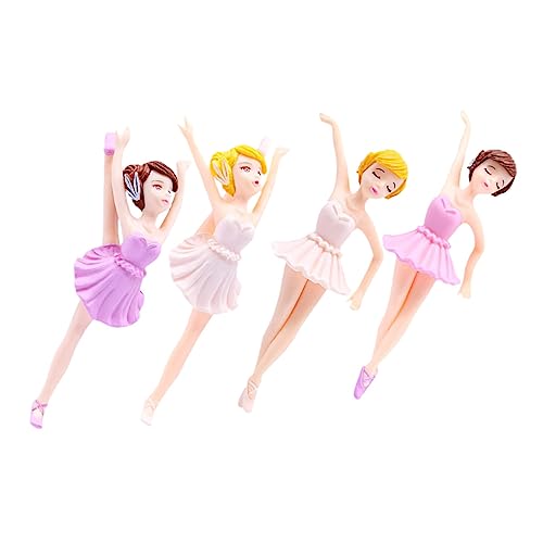 WESIEVYA 4 Stück Ballerina Mädchen Ornamente Ballerina Mädchen Dekoration Ballerina Cupcake Topper Ballerina Geburtstagstorte Dekorationen Mädchen Figur Kuchen Ballerina Kuchen WESIEVYA 4 Stück Ballerina Mädchen Ornamente Ballerina Mädchen Dekoration Ballerina Cupcake Topper Ballerina Geburtstagstorte Dekorationen Mädchen Figur Kuchen Ballerina Kuchen von WESIEVYA