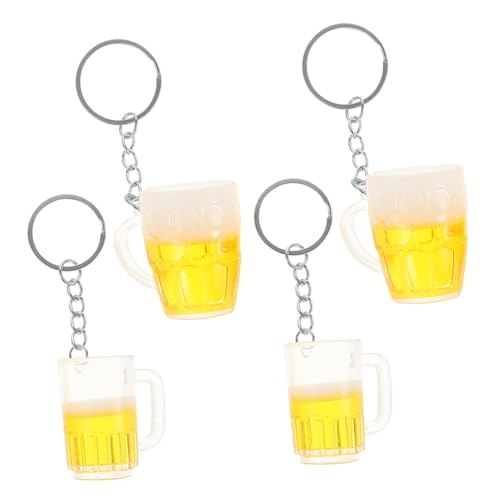 WESIEVYA 4 Stück Bier Schlüsselanhänger, Hübscher Rucksack Anhänger, Hübsche Bierbecher Schlüsselringe, Rucksack Schlüsselanhänger, Hübscher Bierbecher Schlüsselanhänger, Bierbecher WESIEVYA 4 Stück Bier Schlüsselanhänger, Hübscher Rucksack Anhänger, Hübsche Bierbecher Schlüsselringe, Rucksack Schlüsselanhänger, Hübscher Bierbecher Schlüsselanhänger, Bierbecher von WESIEVYA