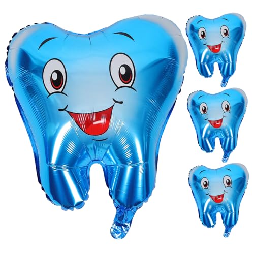 WESIEVYA 4 Stück Zahnballons Zahngeburtstagsballon Zahnparty Ballon Dekoration Partyballons Babyparty Aufblasbarer Babypartyballon Lustiges Zahndekor WESIEVYA 4 Stück Zahnballons Zahngeburtstagsballon Zahnparty Ballon Dekoration Partyballons Babyparty Aufblasbarer Babypartyballon Lustiges Zahndekor von WESIEVYA