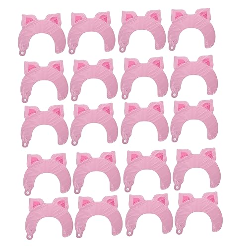 WESIEVYA 50 Stück Cartoon Tiere Folienballon Haarreifen Bunte Ballon Dekoration für Partys Hochzeiten und für Babyzimmer und Geburtstagsfeiern von WESIEVYA