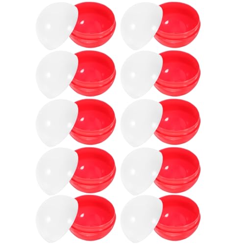 WESIEVYA 60 Stücke Gacha Ball Leere Lagerung Ball Decor Vending Spielzeug Candy Lagerung Display Leere Bälle von WESIEVYA