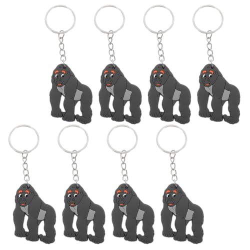 WESIEVYA 8 Stück Orang Utan Schlüsselanhänger, Gorilla Schlüsselanhänger, Schlüsselanhänger Dekoration, Gorilla Schlüsselanhänger, Entzückender Anhänger, Gorilla Anhänger, Gorilla WESIEVYA 8 Stück Orang Utan Schlüsselanhänger, Gorilla Schlüsselanhänger, Schlüsselanhänger Dekoration, Gorilla Schlüsselanhänger, Entzückender Anhänger, Gorilla Anhänger, Gorilla von WESIEVYA