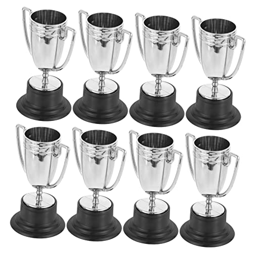 WESIEVYA 8 Teiliges Trophäenspielzeug, Kleine Trophäenpreise Für Kinder, Trophäenbecher, Kleine Trophäen, Mini Trophäen Für Kinder, Mini Trophäenpreise, Plastiktrophäen, Trophäen, WESIEVYA 8 Teiliges Trophäenspielzeug, Kleine Trophäenpreise Für Kinder, Trophäenbecher, Kleine Trophäen, Mini Trophäen Für Kinder, Mini Trophäenpreise, Plastiktrophäen, Trophäen, von WESIEVYA