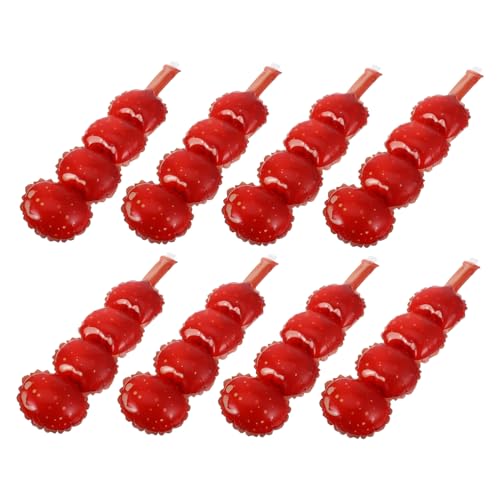 WESIEVYA Candied Haws Ballon-set 8-teilig Handheld-requisiten Snack-dekoration Für Hochzeitsfeiern Geburtstagsfeiern Aufblasbare Ornament-ballons WESIEVYA Candied Haws Ballon-set 8-teilig Handheld-requisiten Snack-dekoration Für Hochzeitsfeiern Geburtstagsfeiern Aufblasbare Ornament-ballons von WESIEVYA
