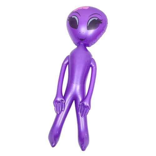 WESIEVYA Aufblasbarer Außerirdischer aus PVC 125cm Kreatives Spielzeug für Halloween und Partys Leicht und Tragbar Attraktive Deko für Kinder WESIEVYA Aufblasbarer Außerirdischer aus PVC 125cm Kreatives Spielzeug für Halloween und Partys Leicht und Tragbar Attraktive Deko für Kinder von WESIEVYA