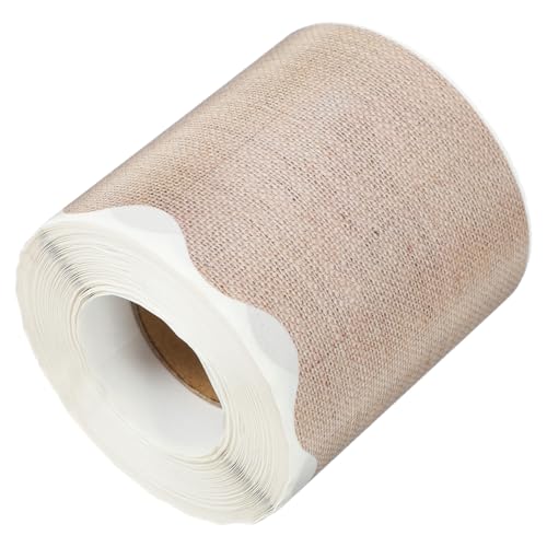 WESIEVYA Bulletin Board Border Trim Selbstklebender Grober Jutestoff Aufkleber Vielseitig für Klassenzimmer Pinnwände Memo und Notizdekoration Einfach Zuschneidbar Langlebig und Dekorativ von WESIEVYA