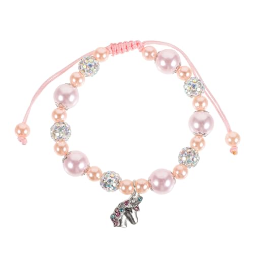 WESIEVYA Einhorn Armband, Handgefertigtes Perlenarmband, Perlenarmbänder, Damenschmuck, Kleines Damenarmband, Robustes Damenarmband, Verstellbares Armband, Verstellbares Perlenarmband, von WESIEVYA