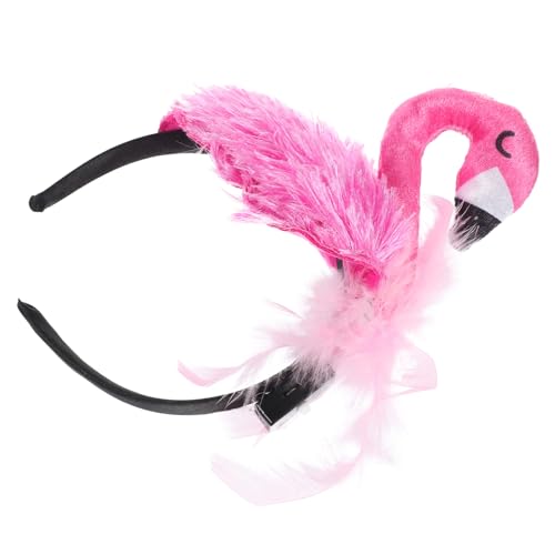 WESIEVYA Flamingo-stirnband Party-accessoire Für Damen Einzigartiges Design Modisches Haarband von WESIEVYA
