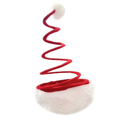 WESIEVYA Weihnachtsmütze Für Männer Und Frauen Lustige Santa-haube Aus Atmungsaktivem Material Requisite Für Partys Und Fotografie von WESIEVYA