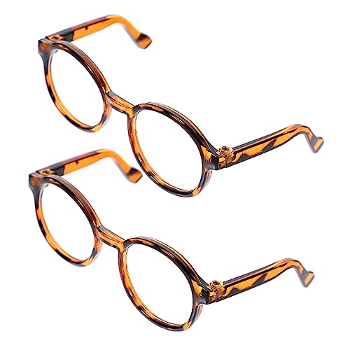 WESIEVYA Mini-Brille Für Puppen 2 Stück Auffällige Brillen-Requisiten Lustige Brillen-spielzeuge Dekorative Brillen-dekore WESIEVYA Mini-Brille Für Puppen 2 Stück Auffällige Brillen-Requisiten Lustige Brillen-spielzeuge Dekorative Brillen-dekore von WESIEVYA
