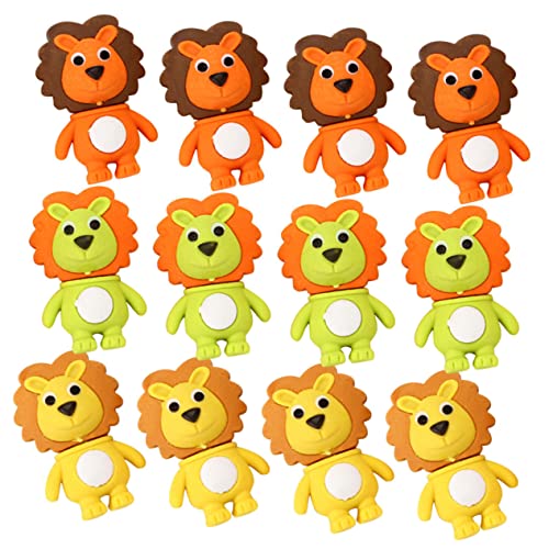 WESIEVYA Mini Löwen Radiergummi Für Kinder Cartoon Tierform Abnehmbar Süß Schreibwaren Für Schüler Leicht Zu Tragen Verwenden WESIEVYA Mini Löwen Radiergummi Für Kinder Cartoon Tierform Abnehmbar Süß Schreibwaren Für Schüler Leicht Zu Tragen Verwenden von WESIEVYA