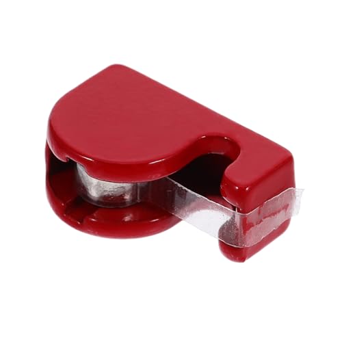 WESIEVYA Mini-klebebandspender Für Puppenhaus Metall-klebebandspender Klebeband Rotes Top Sicheres Deko-Accessoire WESIEVYA Mini-klebebandspender Für Puppenhaus Metall-klebebandspender Klebeband Rotes Top Sicheres Deko-Accessoire von WESIEVYA