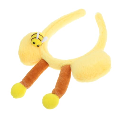 WESIEVYA Niedliches Bärenohren-stirnband Mit Bienententakel-design Für Halloween-party Und Kostüm-accessoires Tierkopfbedeckung Für Kinder von WESIEVYA