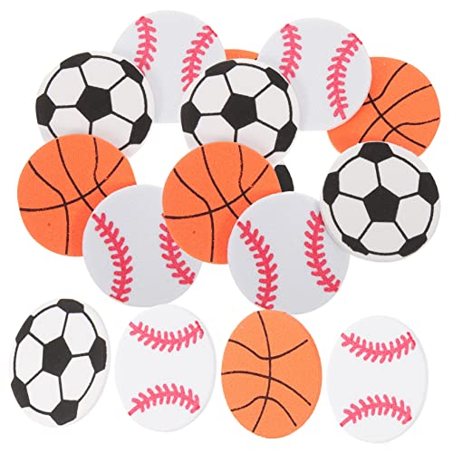 WESIEVYA Sportball-Sticker Für Kinder Selbstklebend Personalisiert 150 Blatt Verschiedene Formen Und Größen Für Heimdekoration Und Bastelprojekte von WESIEVYA