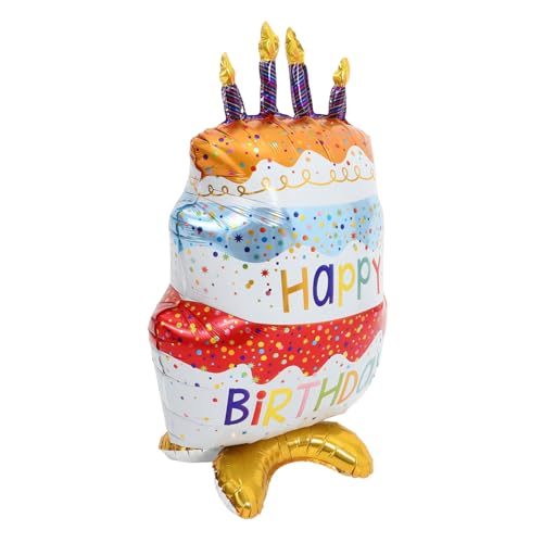 WESIEVYA Stehende Kuchenballons Cartoon-kuchen-form-ballon Aufblasbarer Ballon Ballon-requisite Layout-szenenballon Kuchenballon Mit Sockel Ballondekoration Partyzubehör Aluminiumfolie WESIEVYA Stehende Kuchenballons Cartoon-kuchen-form-ballon Aufblasbarer Ballon Ballon-requisite Layout-szenenballon Kuchenballon Mit Sockel Ballondekoration Partyzubehör Aluminiumfolie von WESIEVYA