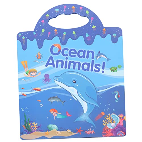 WESIEVYA Stickerbuch Mit Meeresmotiven DIY-stickerbuch Für Kinder Selbstklebende Aufkleber Cartoon-Sticker Lustiges Lernspielzeug WESIEVYA Stickerbuch Mit Meeresmotiven DIY-stickerbuch Für Kinder Selbstklebende Aufkleber Cartoon-Sticker Lustiges Lernspielzeug von WESIEVYA