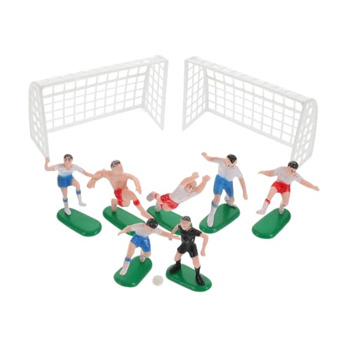 WESIEVYA Teiliges Fußball Tortenfiguren mit Tor und Detaillierten Spielern Flexible Anordnung aus Sicherem Kunststoff als Geburtstagsdeko für Jungen und Fußball Party Feier WESIEVYA Teiliges Fußball Tortenfiguren mit Tor und Detaillierten Spielern Flexible Anordnung aus Sicherem Kunststoff als Geburtstagsdeko für Jungen und Fußball Party Feier von WESIEVYA