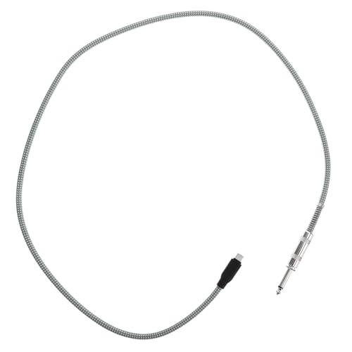 WESIEVYA USB C zu Audio Kabel Kompatibel mit Gitarre Smartphone PC Kristallklarer Klang Tragbar Einfach zu Verbinden Vielseitig Einsetzbar für Musikaufnahmen und Performances von WESIEVYA