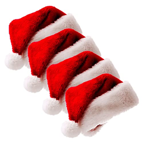 WESIEVYA Weihnachtsschmuck-hüte Weihnachtsmann-weihnachtsmütze Für Heimdekorationen von WESIEVYA