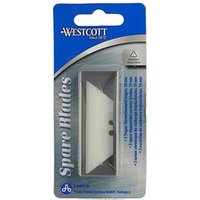 3 WESTCOTT Cuttermesser-Klingen silber 19 mm von WESTCOTT