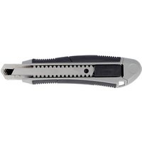 4 WESTCOTT Cuttermesser PROFESSIONAL Softgrip grau 18,0 mm von WESTCOTT