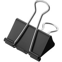 WESTCOTT Foldbackklammern schwarz 5,0 cm, 12 St. von WESTCOTT