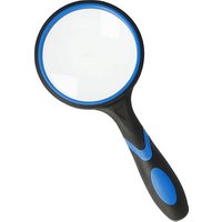 WESTCOTT Lupe schwarz/blau 4-fach, Ø 75 mm WESTCOTT Lupe schwarz/blau 4-fach, Ø 75 mm von WESTCOTT