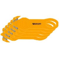 WESTCOTT Paketmesser orange, 5 St. von WESTCOTT