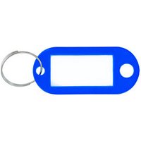 WESTCOTT Schlüsselanhänger blau, 100 St. von WESTCOTT