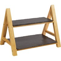 WESTMARK Etagere Tapas + Friends braun, 1 St. von WESTMARK